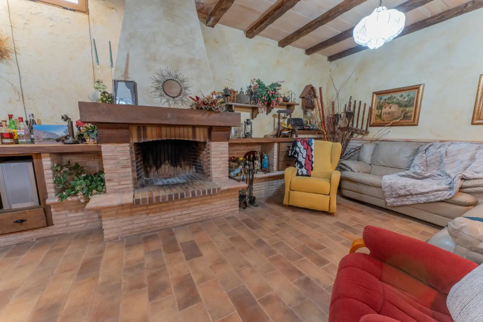 Living room of Houses for sale in Elche / Elx  with Air Conditioner, Heating and Private garden