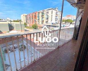 Exterior view of Attic for sale in Badalona  with Heating, Terrace and Furnished