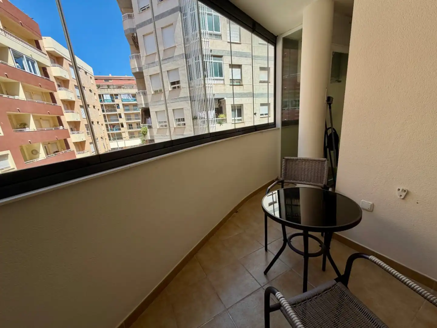 Terraza de Piso de alquiler en Dénia