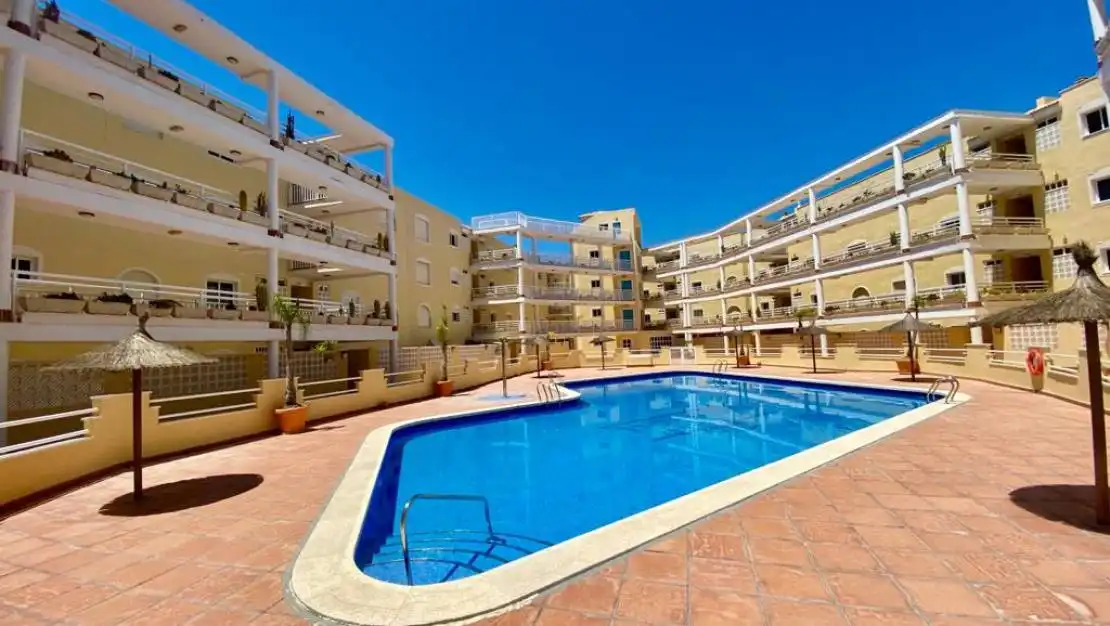Swimming pool of Apartments for rent in Orihuela  with Air Conditioner, Heating and Terrace