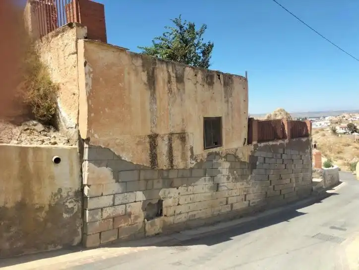 Vista exterior de Casa o xalet en venda en Guadix