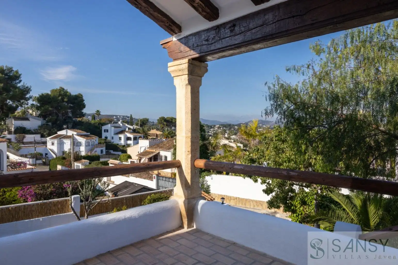 Vista exterior de Casa o xalet en venda en Jávea / Xàbia amb Aire condicionat, Terrassa i Piscina