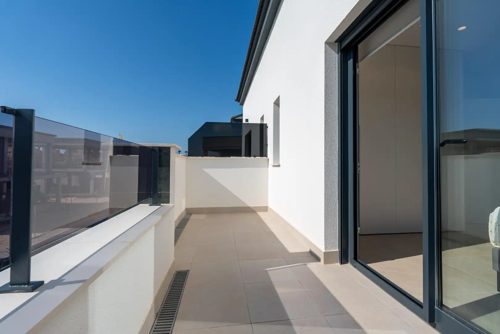 Terraza de Casa adosada en venta en Santa Pola con Aire acondicionado, Jardín privado y Terraza