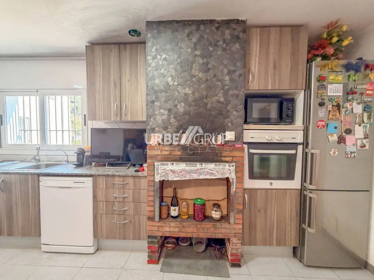 Kitchen of Houses for sale in Terrassa  with Heating and Private garden