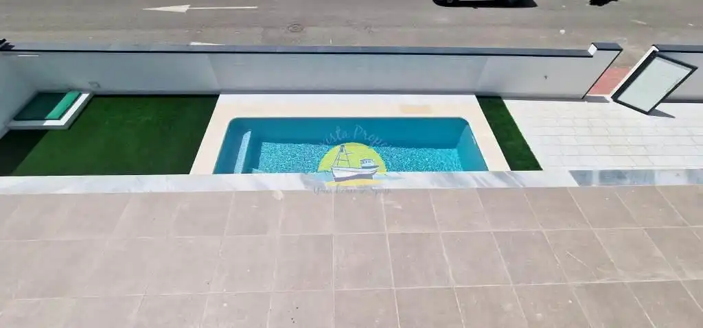 Piscina de Casa o chalet en venta en Mazarrón con Jardín privado, Terraza y Piscina
