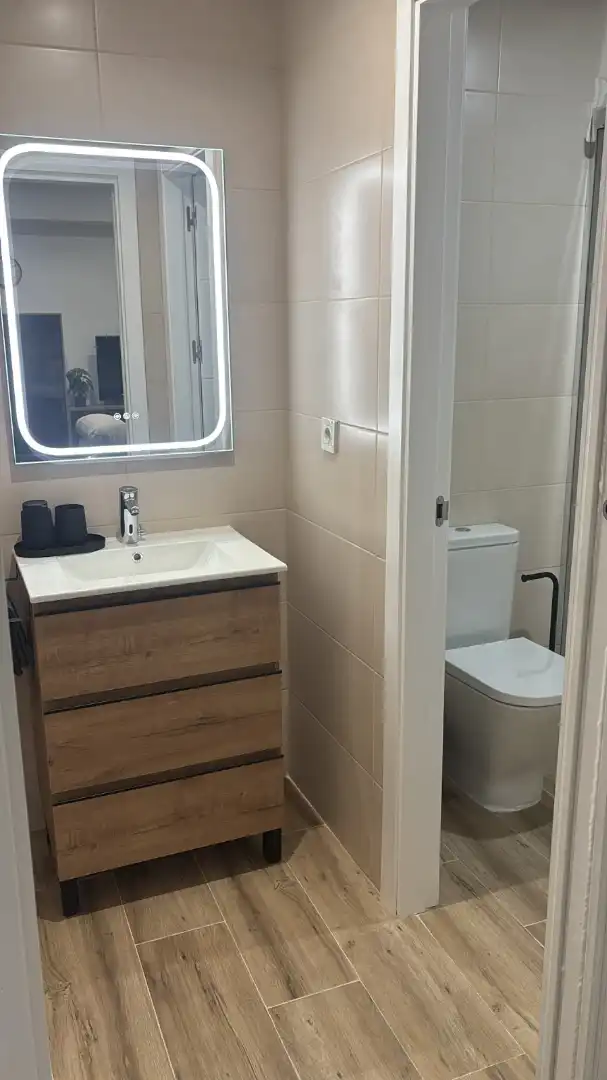 Bathroom of Flat for rent in Córdoba  with Air Conditioner, Heating and Furnished