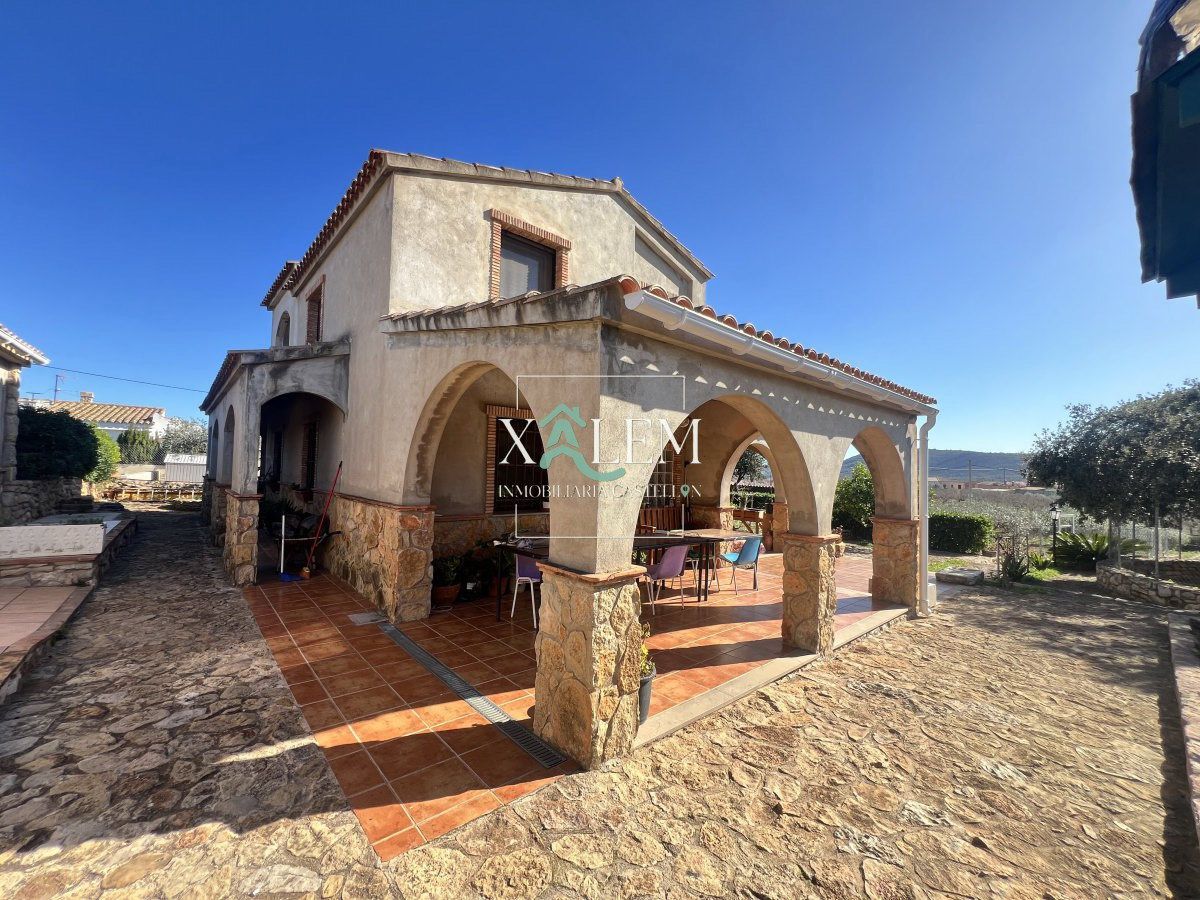 Exterior view of House or chalet for sale in Vall d'Alba  with Terrace and Storage room