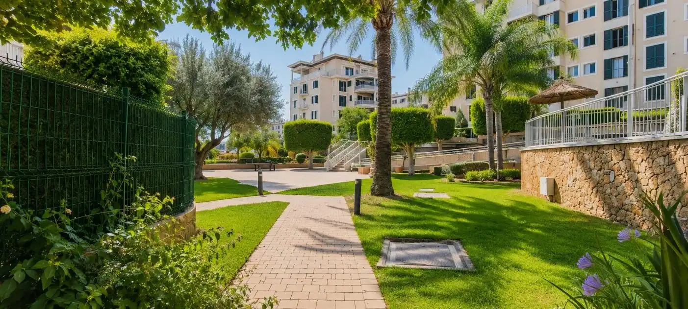 Vista exterior de Pis en venda en  Palma de Mallorca amb Aire condicionat, Terrassa i Traster