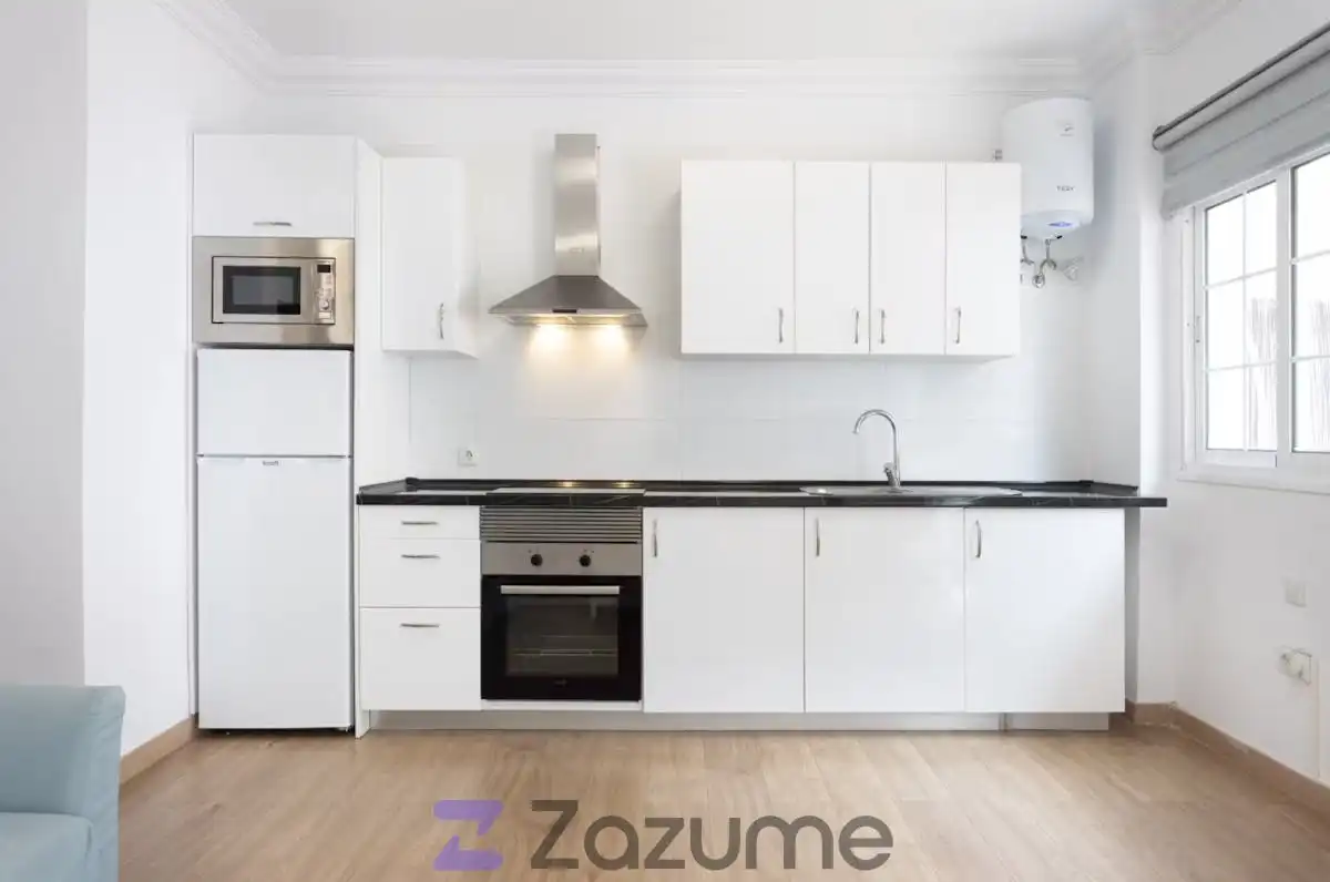 Kitchen of Flat for rent in Guía de Isora  with Air Conditioner, Heating and Terrace