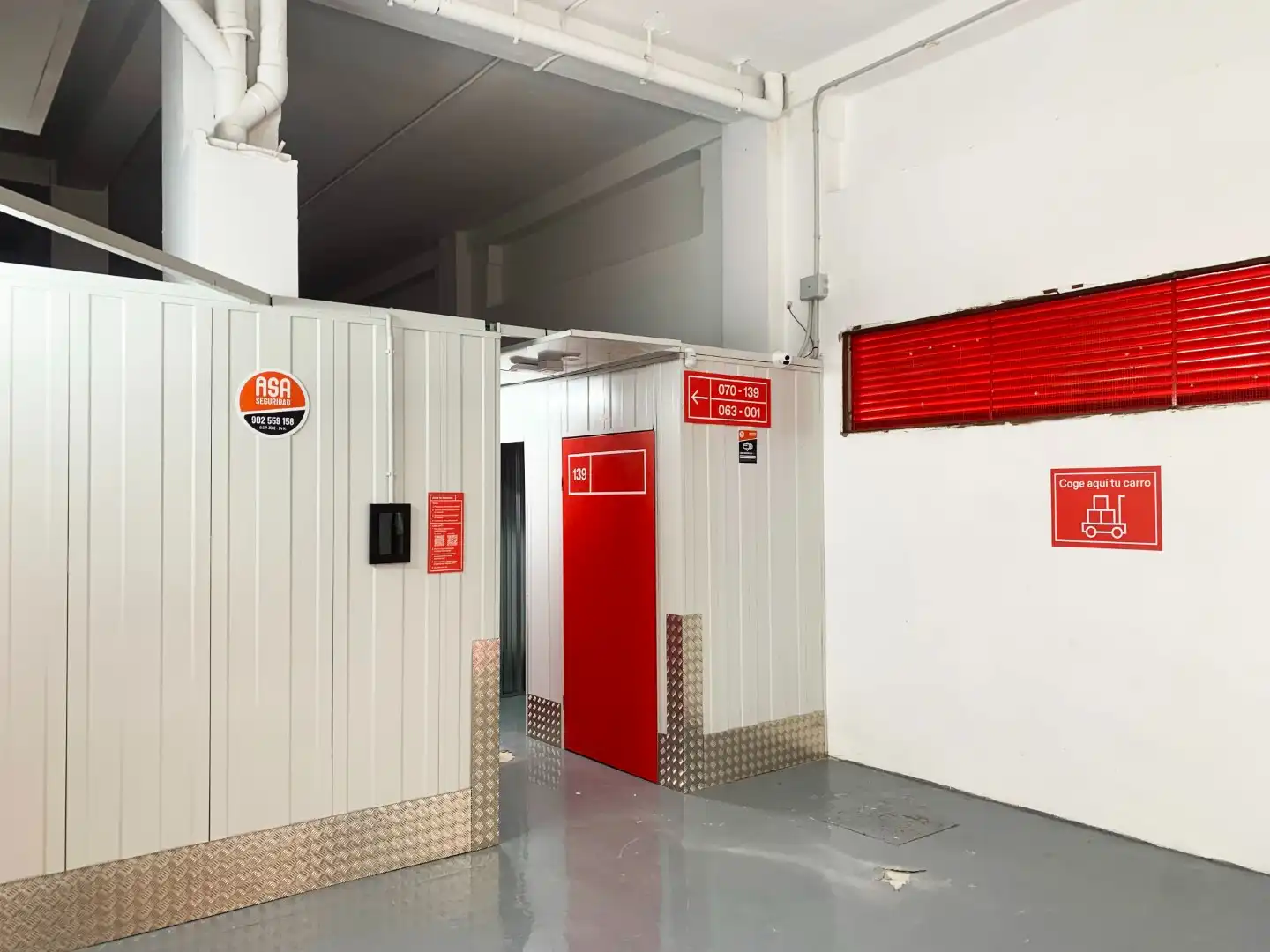Trastero de alquiler en Zaragoza con Alarma