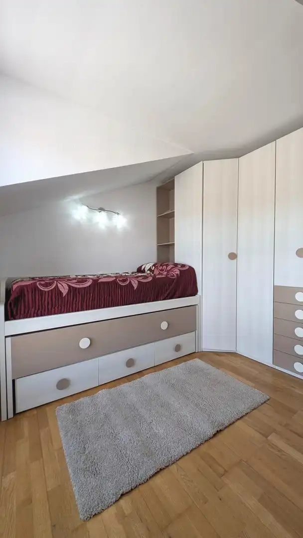 Bedroom of Flat for rent in Piélagos  with Heating, Terrace and Furnished
