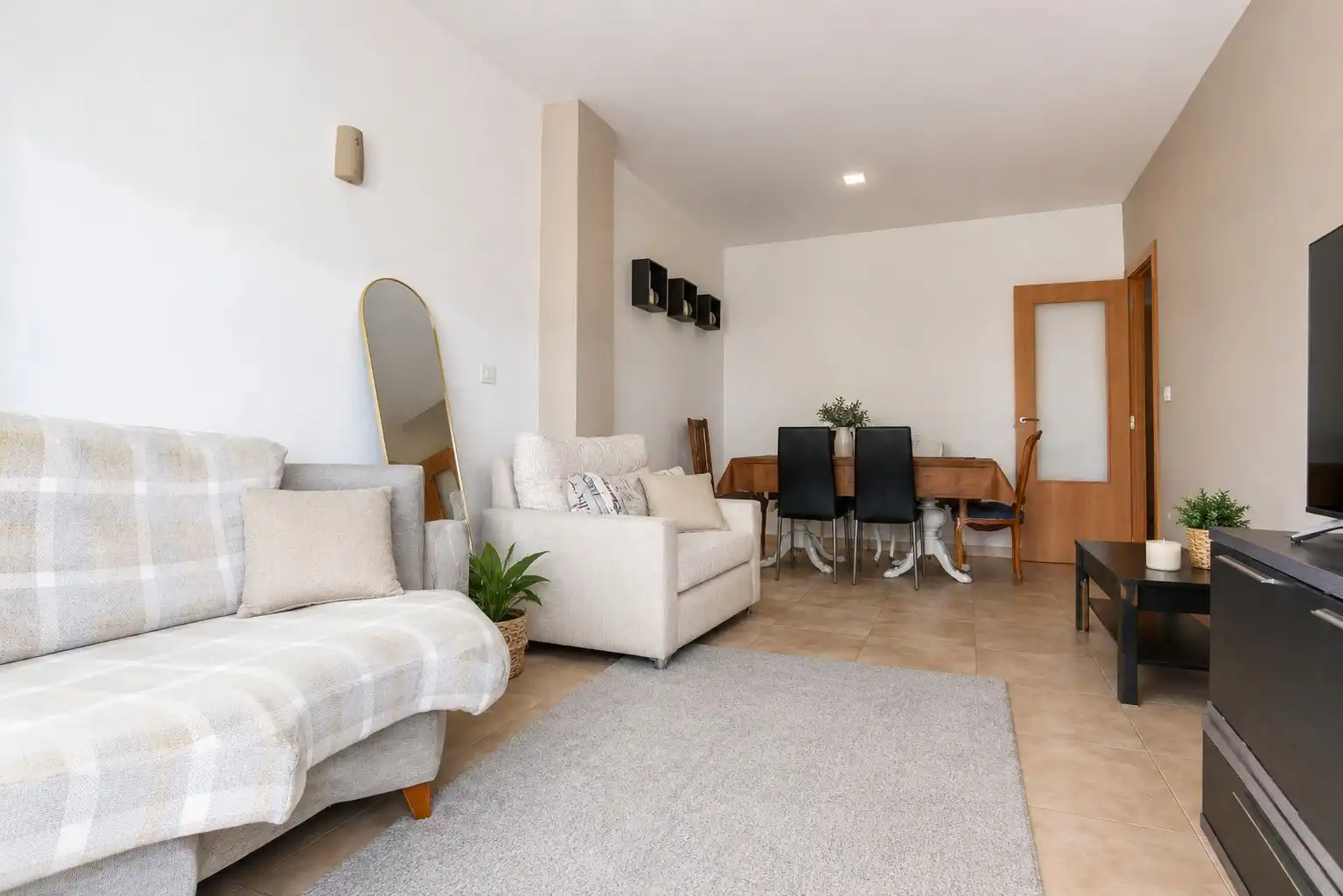 Living room of Apartments for sale in El Verger  with Terrace and Balcony