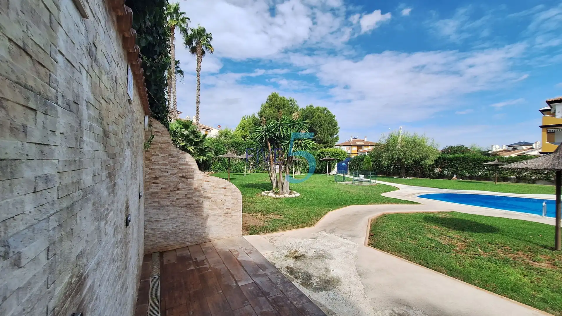 Jardí de Pis en venda en Mil Palmeras