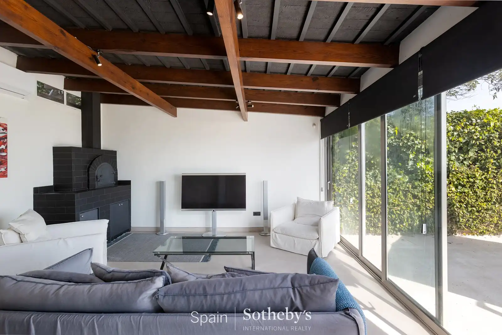 Sala de estar de Casa o chalet en venta en Tiana con Calefacción, Jardín privado y Terraza