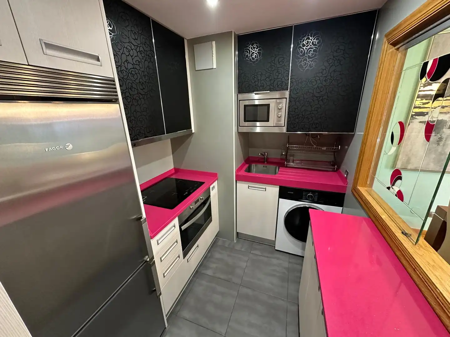 Cocina de Apartamento de alquiler en Burgos con Calefacción, Amueblado y Balcón