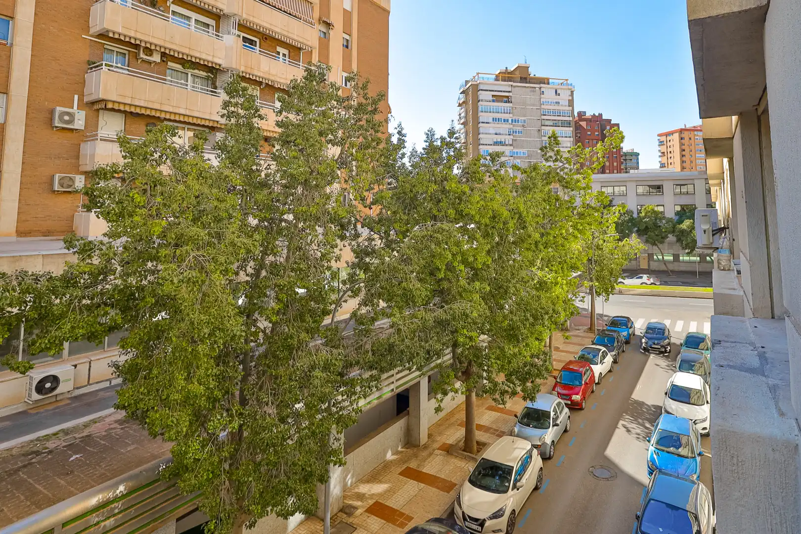 Vista exterior de Piso de alquiler en Málaga con Aire acondicionado, Amueblado y Internet