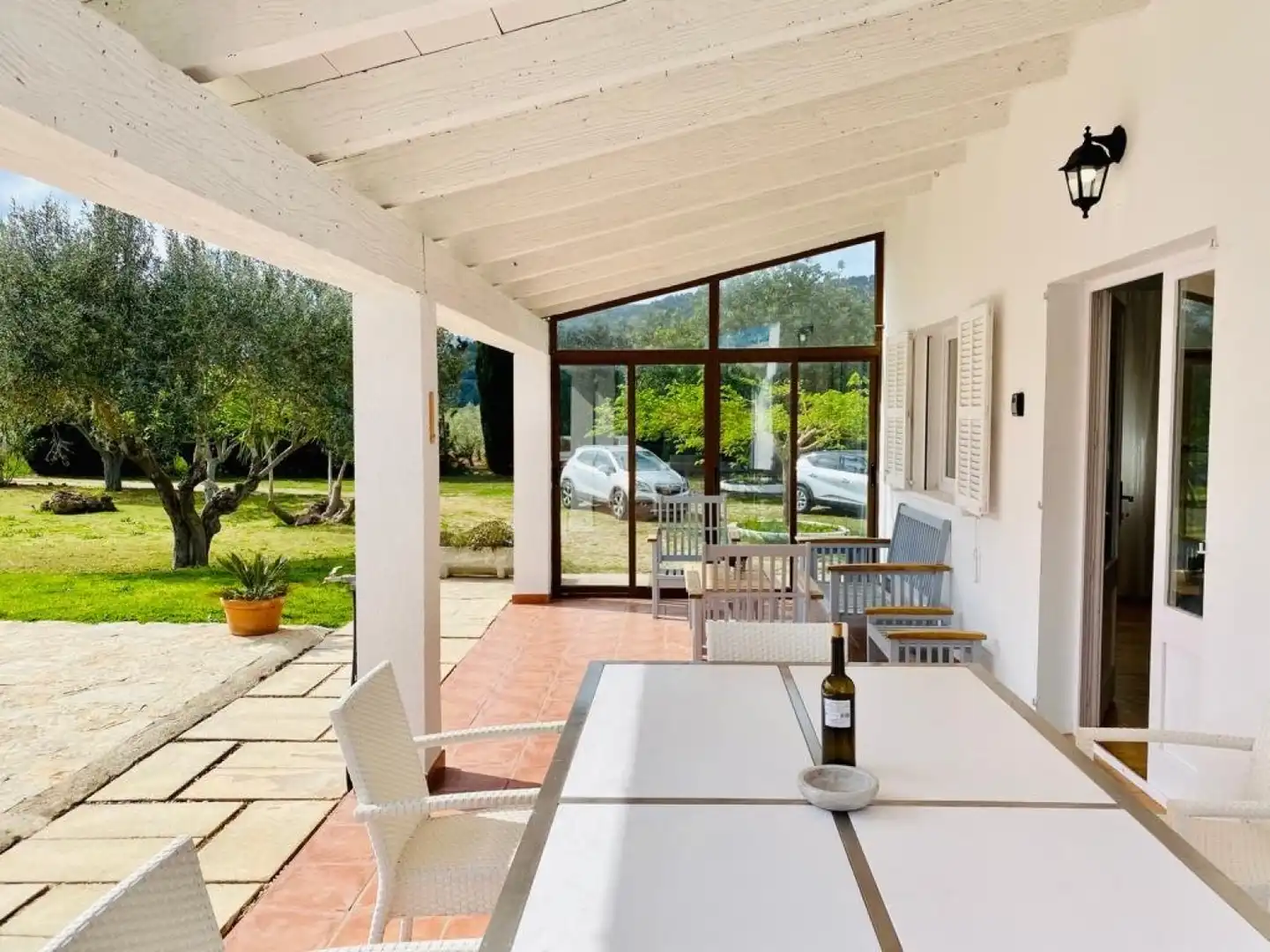 Terraza de Casa o chalet de alquiler en Sa Pobla con Aire acondicionado, Calefacción y Jardín privado