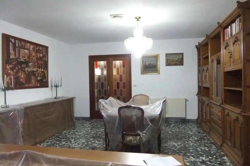 Menjador de Casa o xalet de lloguer en Les Borges Blanques amb Aire condicionat, Calefacció i Jardí privat
