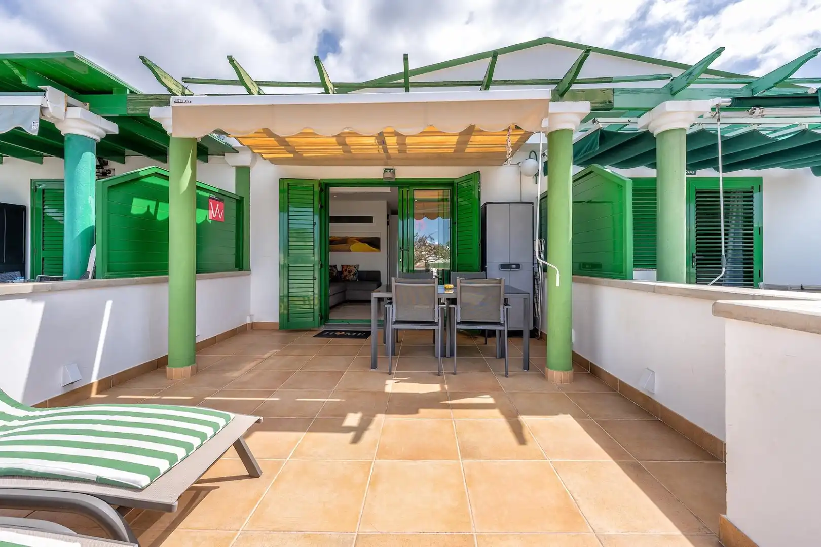Terraza de Casa o chalet en venta en San Bartolomé de Tirajana con Terraza, Amueblado y Piscina comunitaria