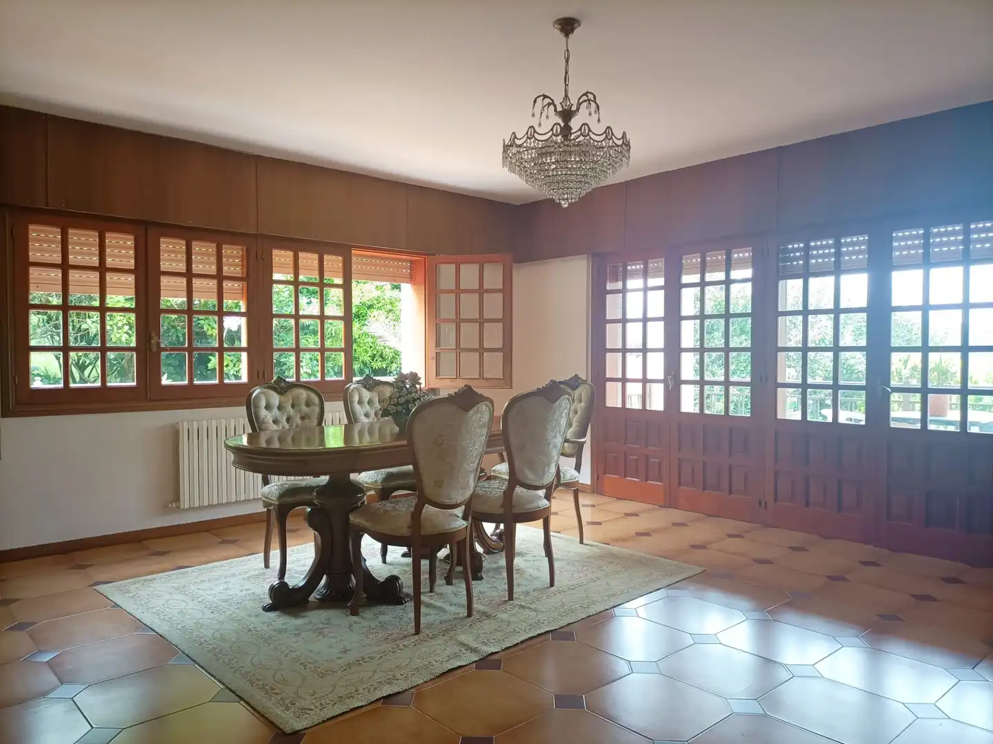 Comedor de Casa o chalet de alquiler en A Guarda   con Calefacción, Jardín privado y Parquet