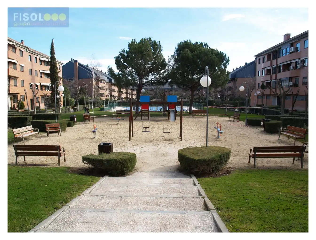Vista exterior de Apartament de lloguer en Pozuelo de Alarcón amb Calefacció, Parquet i Piscina comunitària