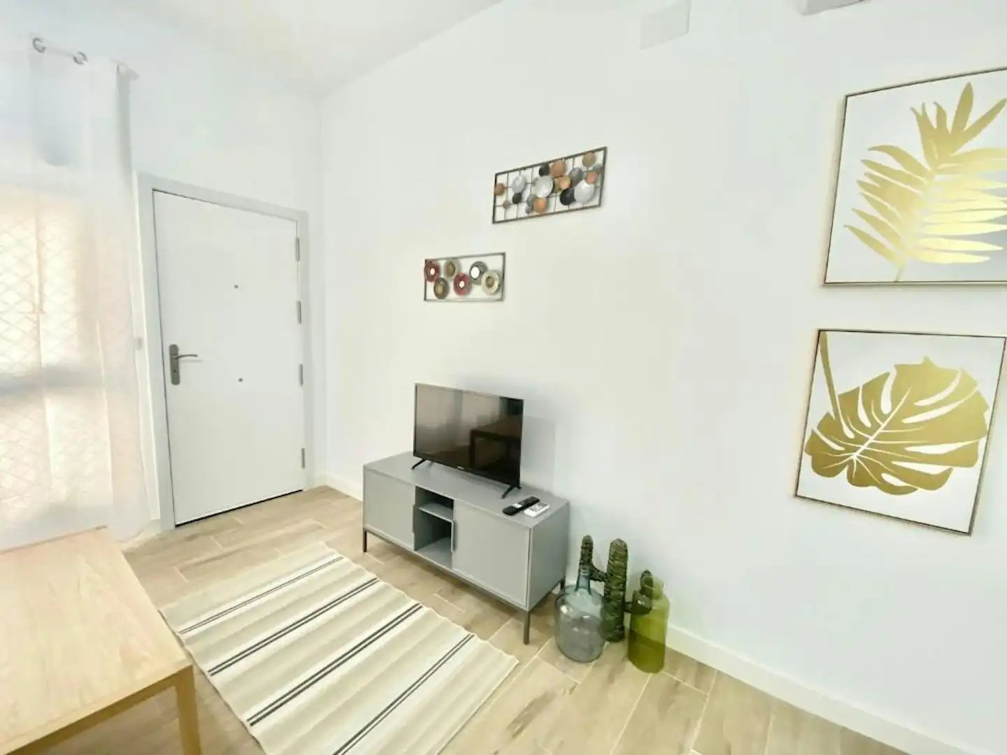 Wohnzimmer von Wohnung zur Miete in Madrid mit Klimaanlage, Heizung und Möbliert