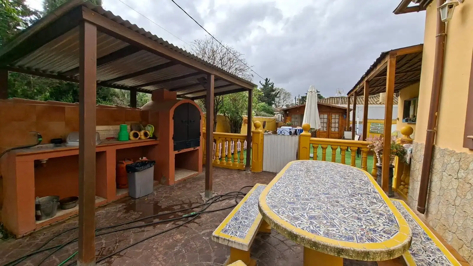 Garden of Houses for sale in Chiclana de la Frontera  with Private garden and Swimming Pool