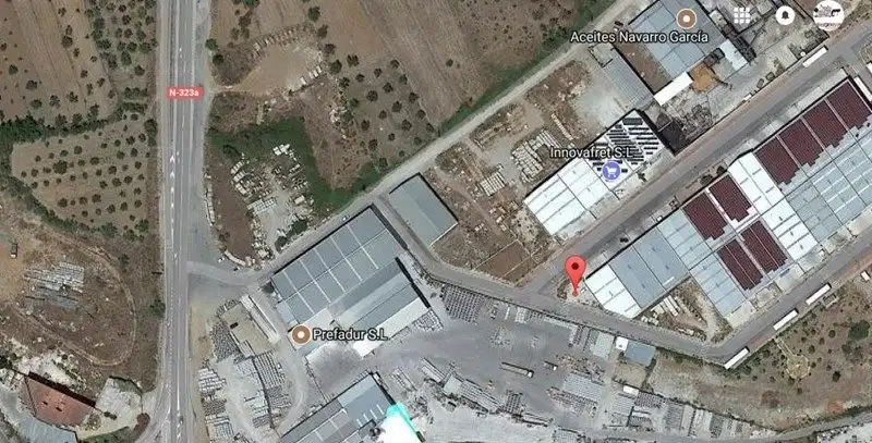 Vista exterior de Terreny industrial en venda en Nigüelas