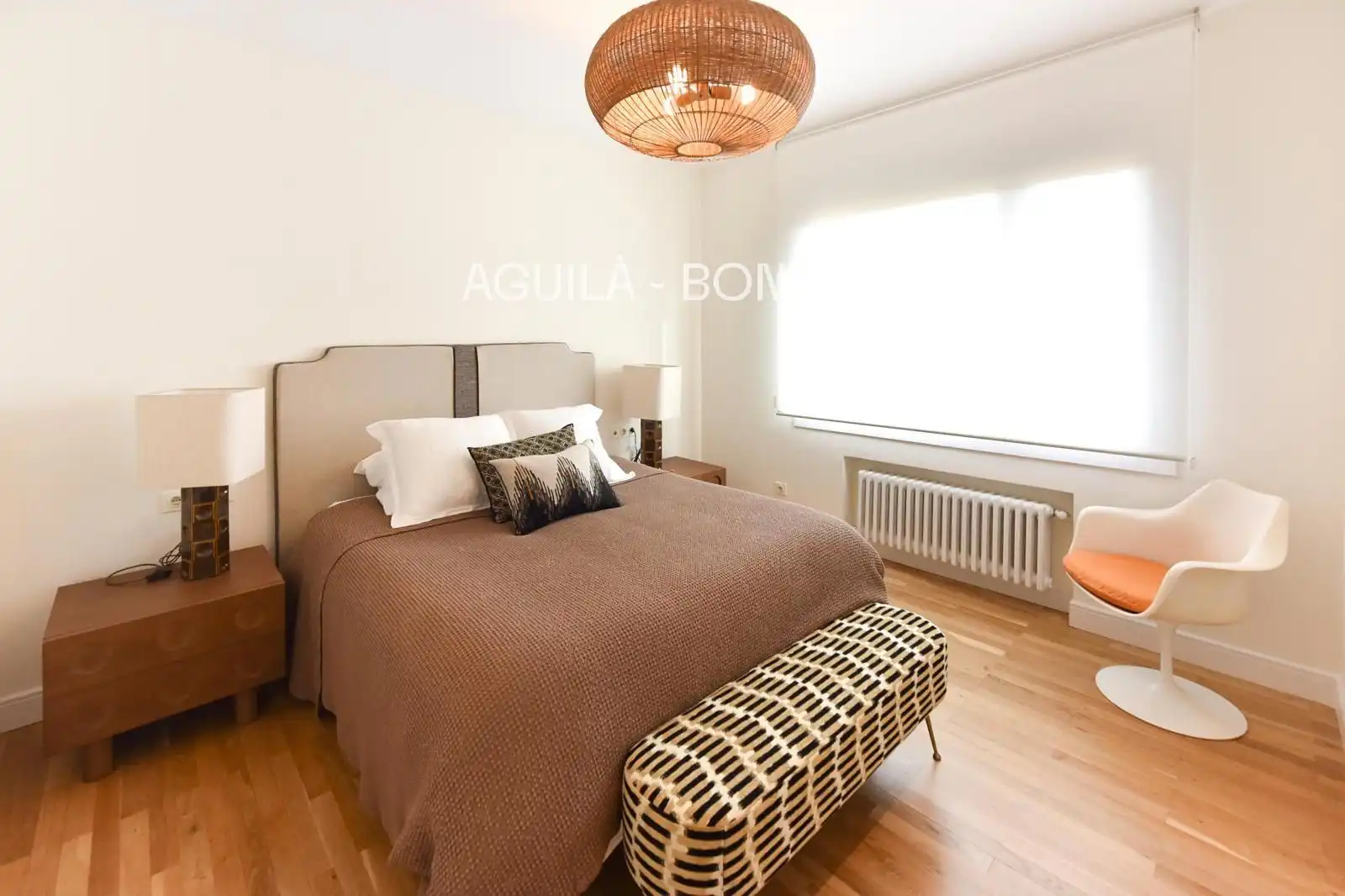 Bedroom of Flat for sale in Barcelona  with Air Conditioner, Heating and Parquet flooring