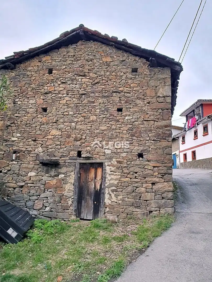 Vista exterior de Casa o chalet en venta en Aller con Terraza