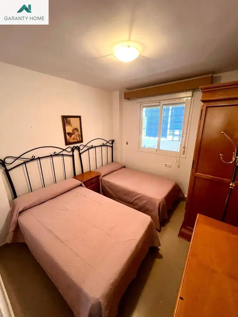 Bedroom of Flat for rent in Rincón de la Victoria  with Air Conditioner, Terrace and Furnished