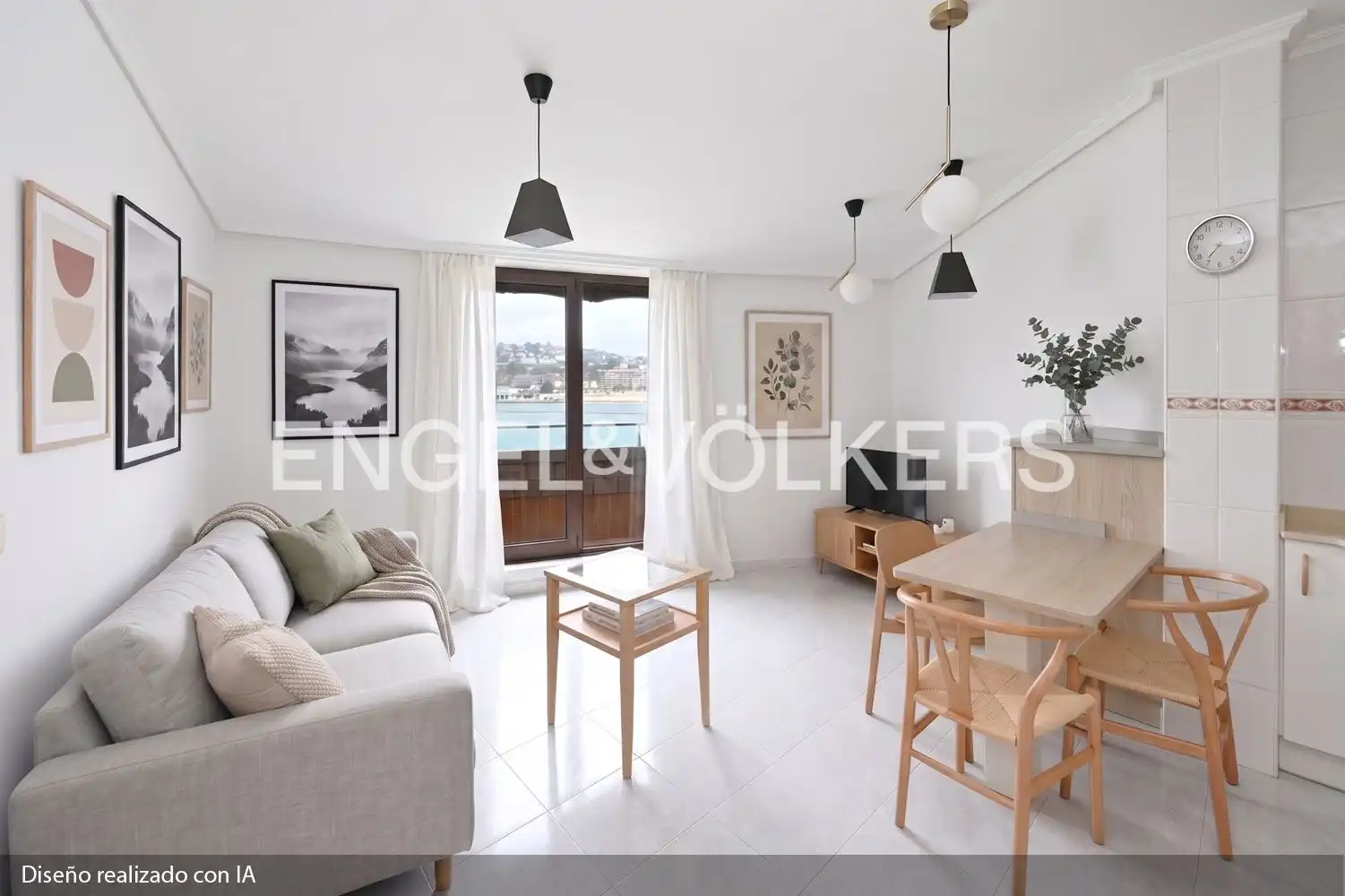 Sala de estar de Piso en venta en Miengo con Calefacción y Balcón