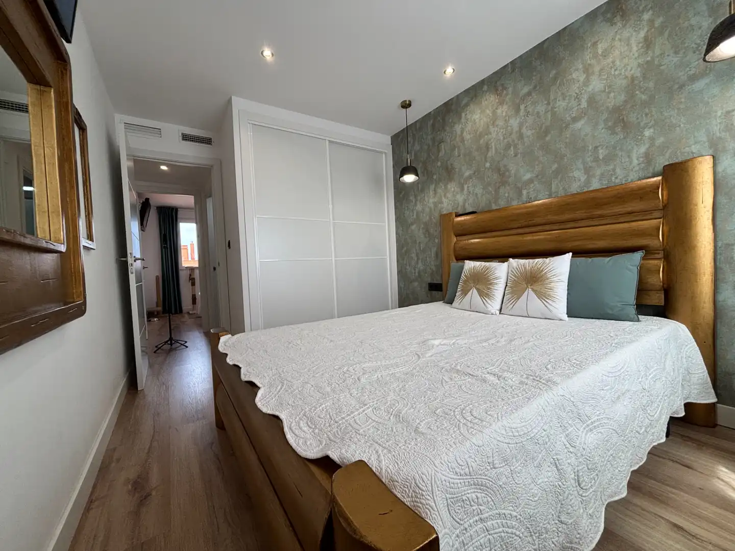 Bedroom of Flat for sale in Burriana / Borriana  with Air Conditioner, Storage room and Furnished