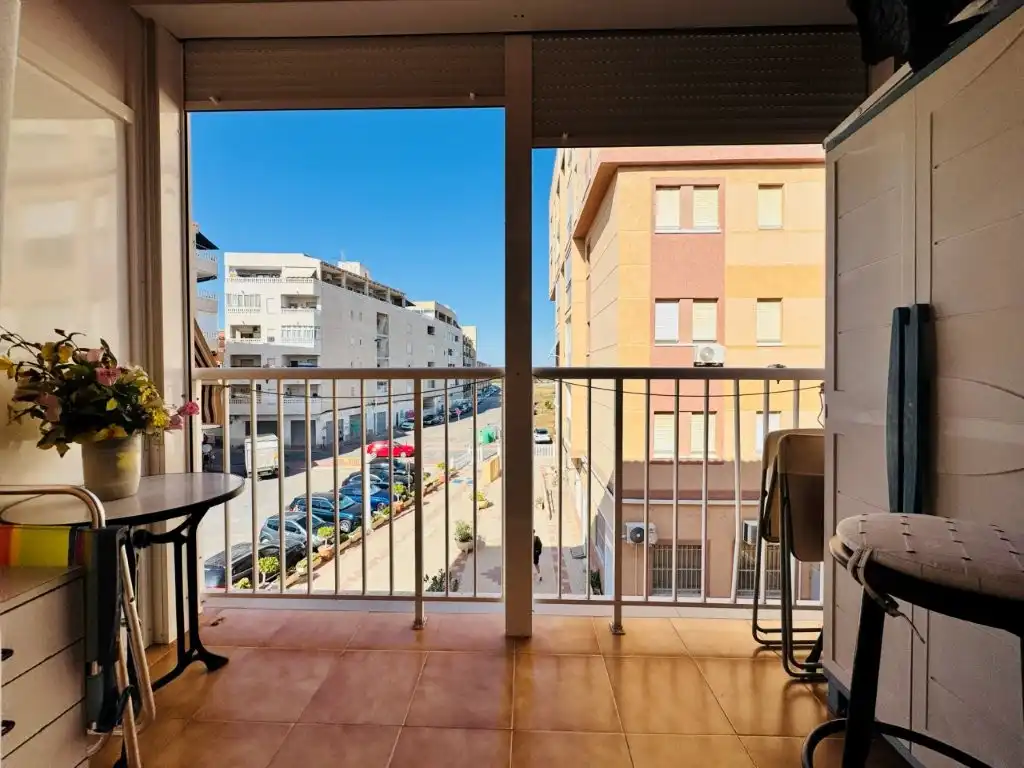 Balcony of Flat for sale in Torrevieja  with Furnished and Community pool