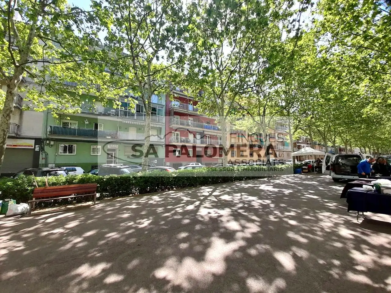 Vista exterior de Piso en venta en Blanes con Aire acondicionado y Balcón