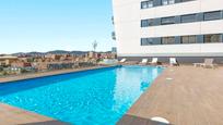 Swimming pool of Flat for sale in Badalona  with Air Conditioner, Heating and Parquet flooring