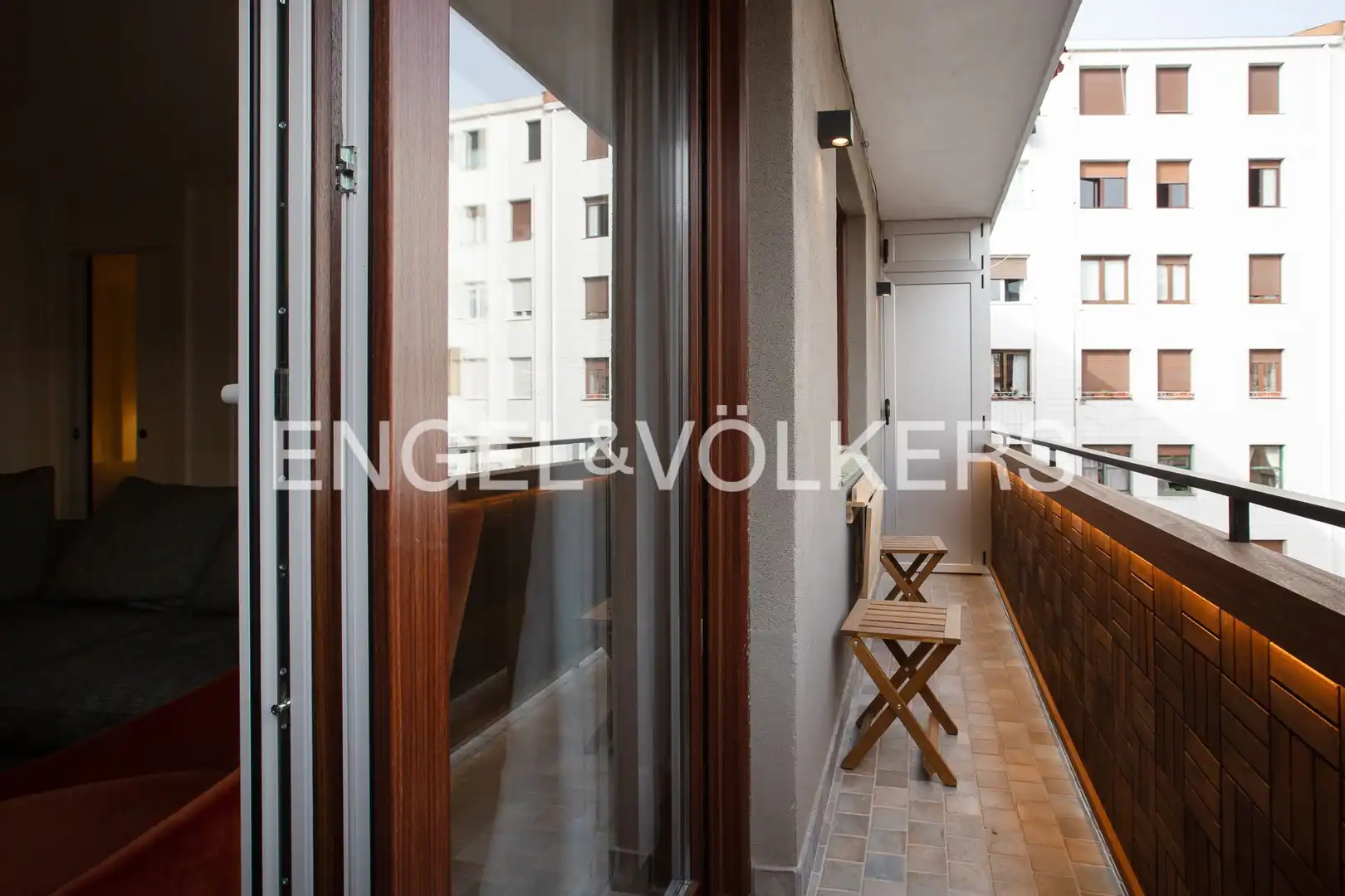 Balcony of Flat for sale in Bilbao   with Heating, Parquet flooring and Terrace