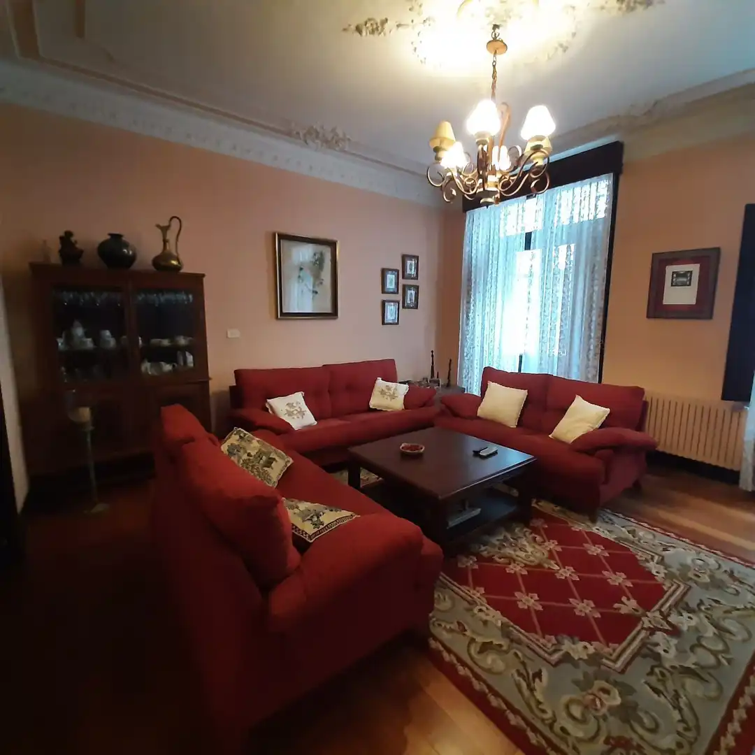 Sala d'estar de Pis en venda en Viveiro amb Terrassa