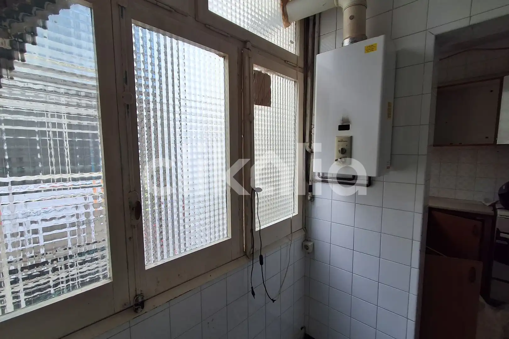 Küche von Wohnung zum Verkauf in Badalona mit Terrasse