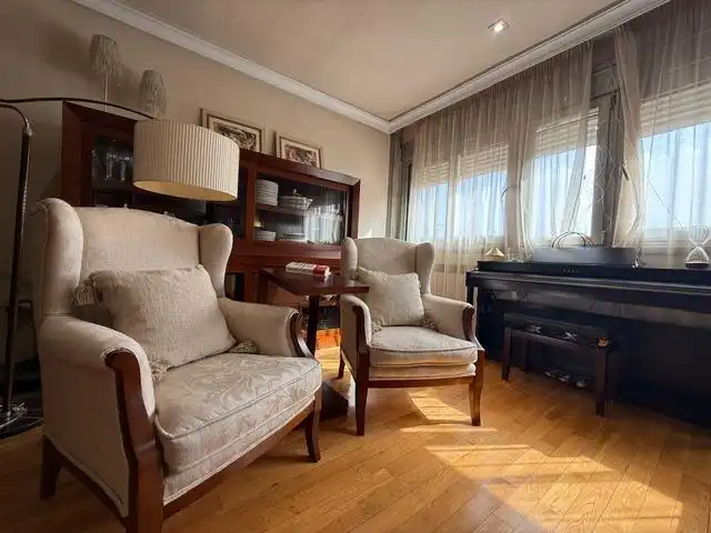 Sala de estar de Piso en venta en Murcia con Aire acondicionado, Calefacción y Parquet