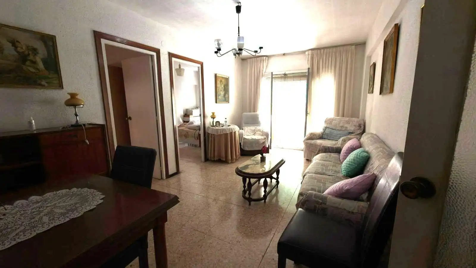 Sala d'estar de Pis en venda en Alicante / Alacant amb Terrassa