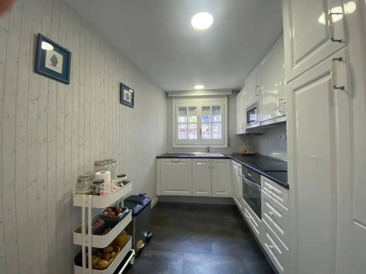 Cocina de Casa adosada en venta en Mont-roig del Camp con Aire acondicionado, Parquet y Terraza