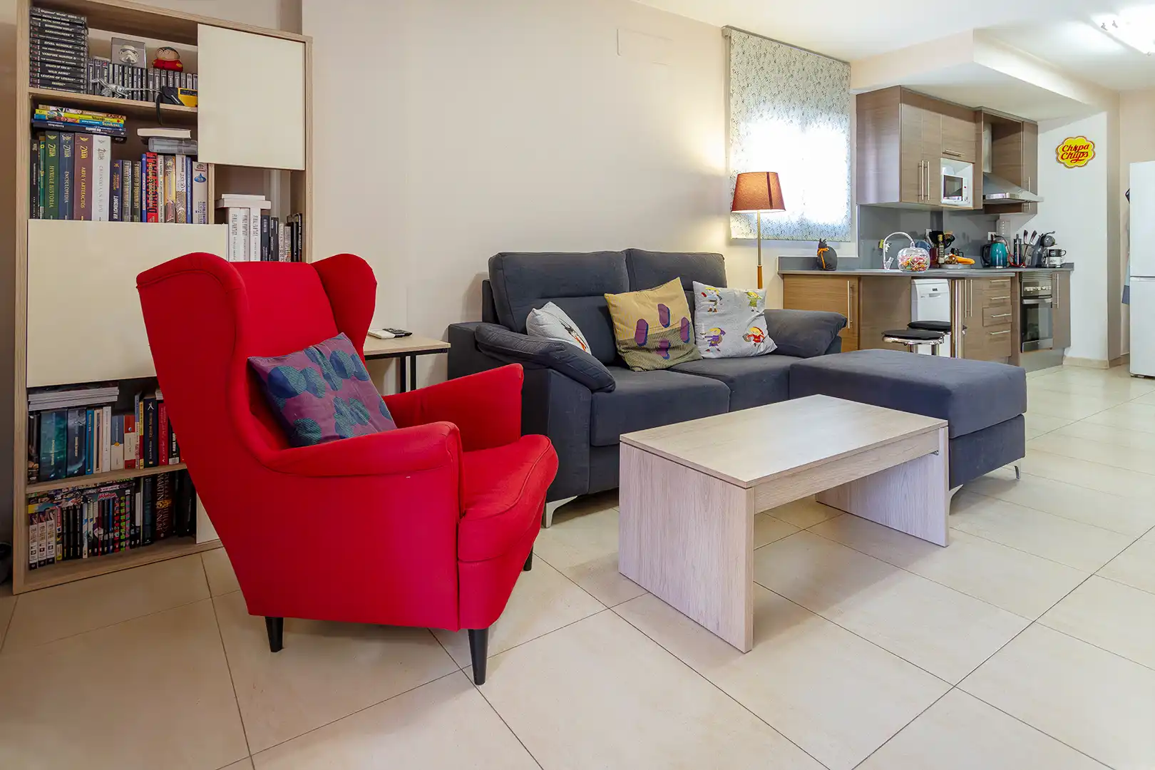 Living room of Flat for sale in Martorell  with Air Conditioner, Heating and Oven