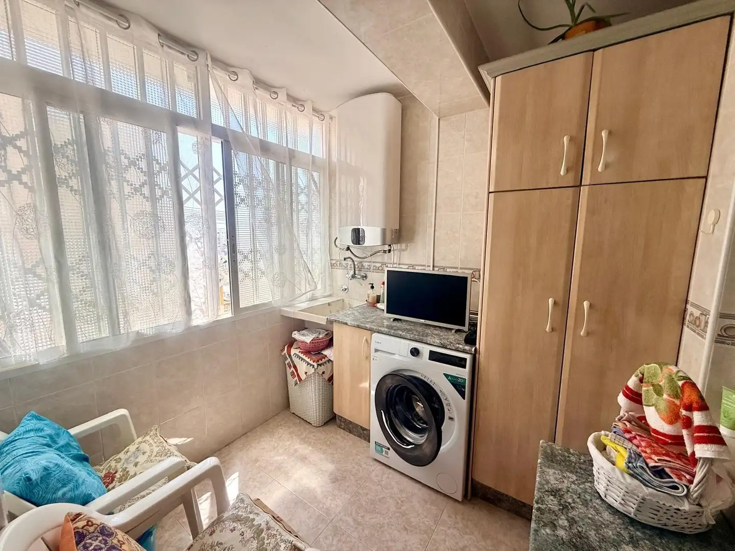 Cocina de Piso en venta en Málaga con Terraza