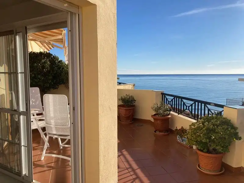 Balcony of Attic for sale in Torrox  with Air Conditioner and Heating