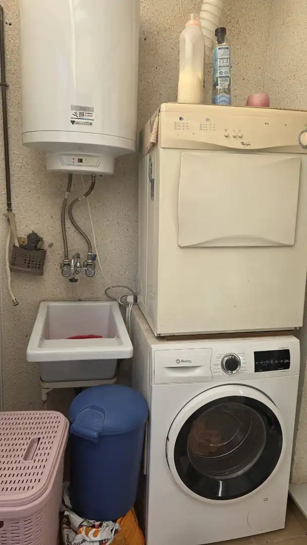 Badezimmer von Einfamilien-Reihenhaus zum Verkauf in San Javier mit Klimaanlage, Heizung und Privatgarten