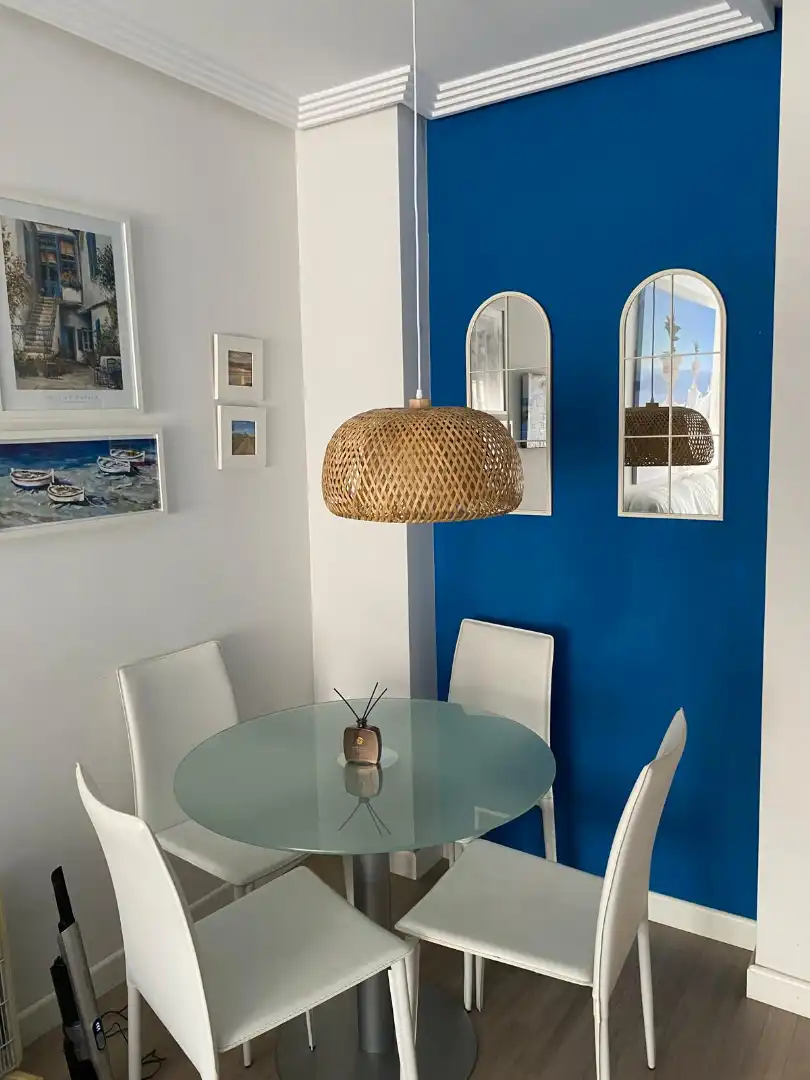 Comedor de Piso de alquiler en Murcia con Aire acondicionado, Calefacción y Amueblado