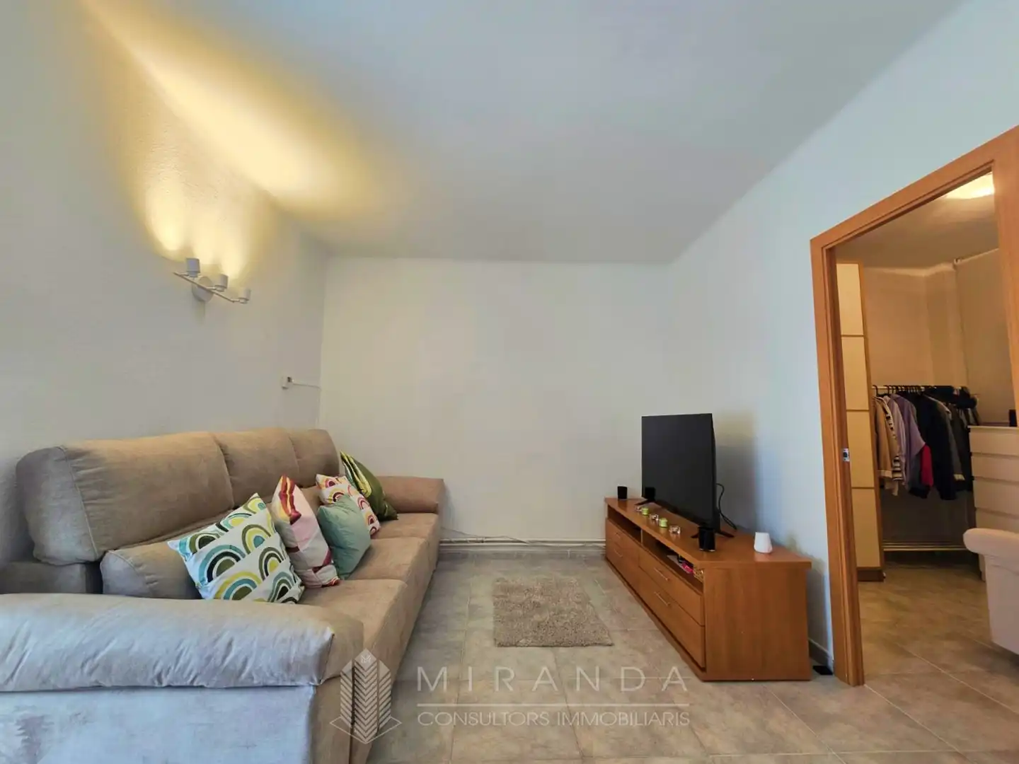 Sala de estar de Piso en venta en Granollers con Aire acondicionado, Calefacción y Balcón