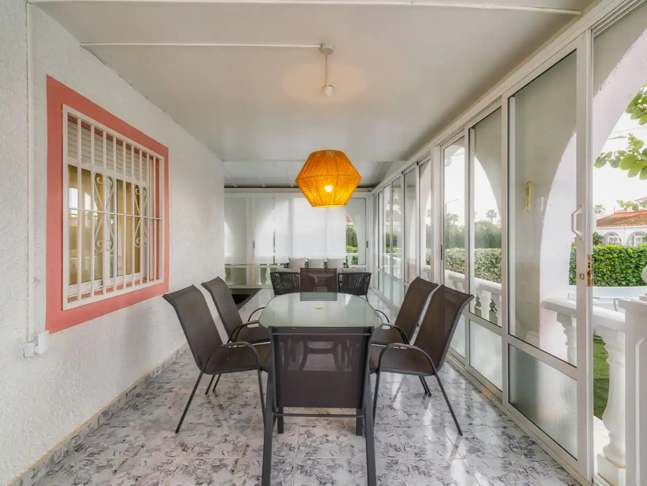 Terraza de Casa o chalet de alquiler en Los Narejos - Punta Calera
