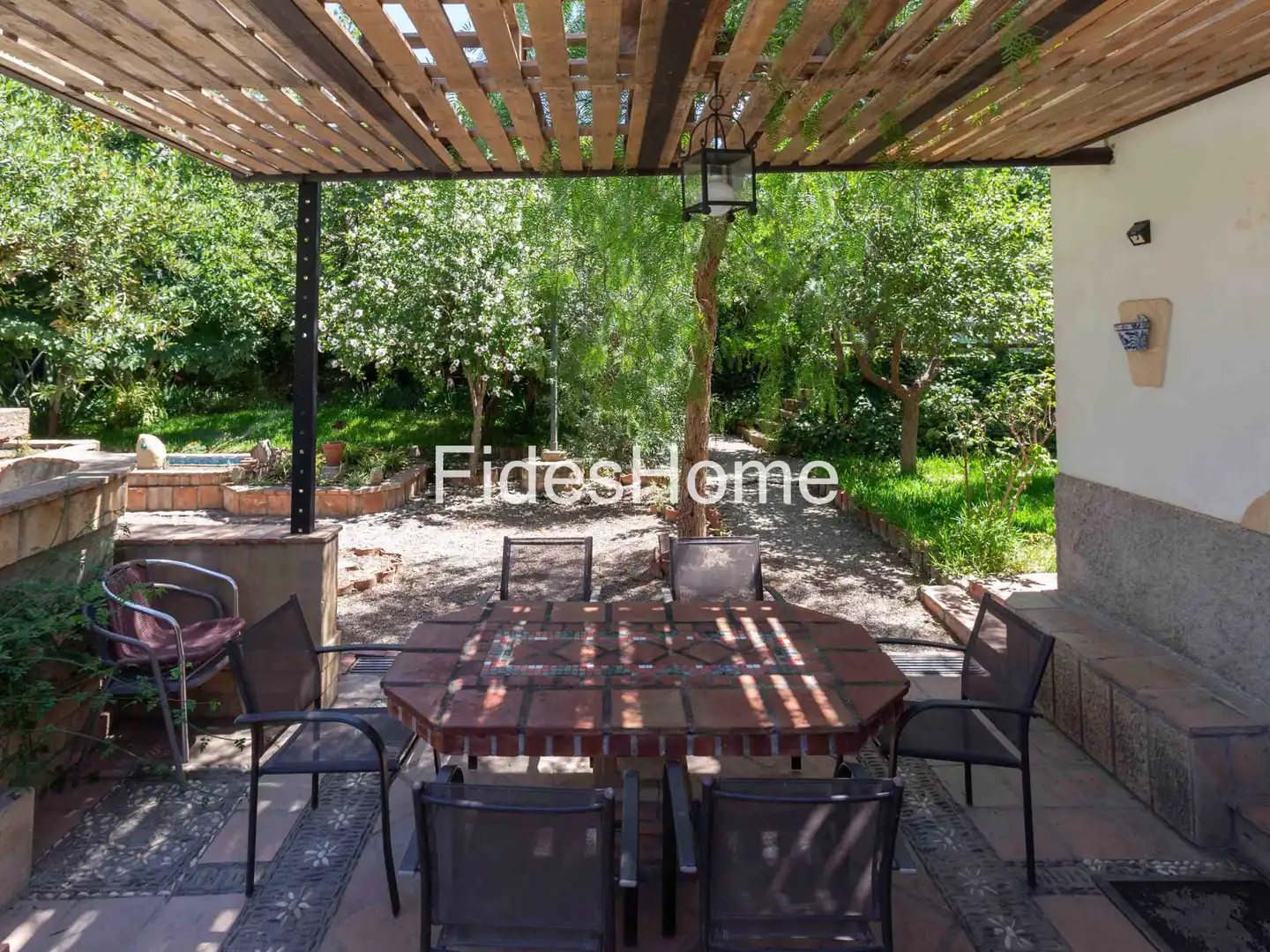 Terraza de Casa o chalet en venta en Nigüelas con Jardín privado, Piscina y Amueblado